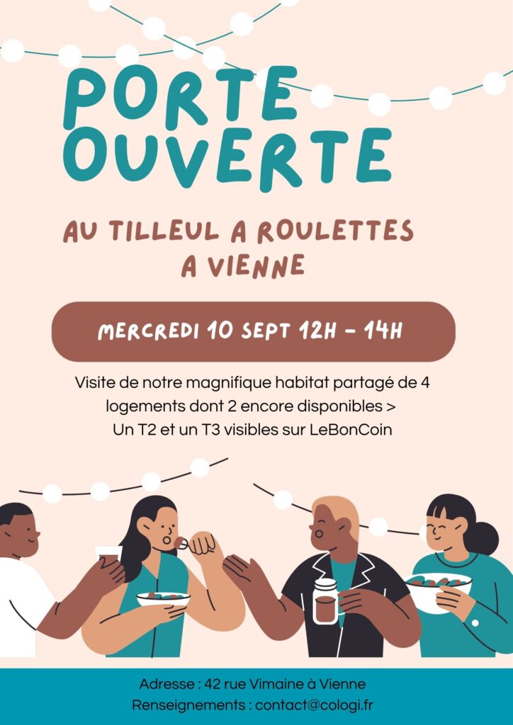 Vienne Tilleul à Roulettes projet d'habitat partagé de 4 logements