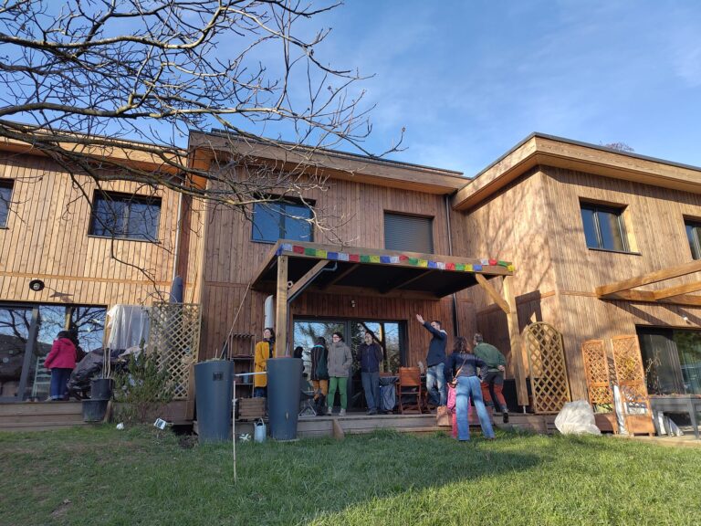 Perréon - les Séquoyah - une visite magnifique avec d'autres Cologis de la région en cours de création