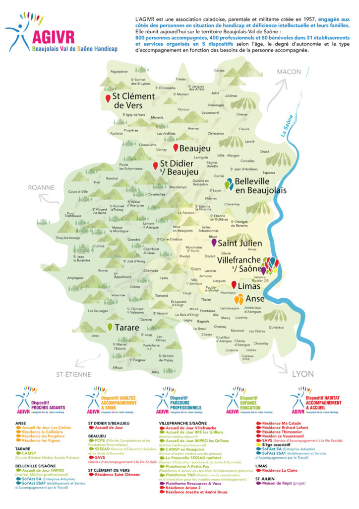 AGIVR CAMSP - Les P'tits Voisins Belleville en Beaujolais