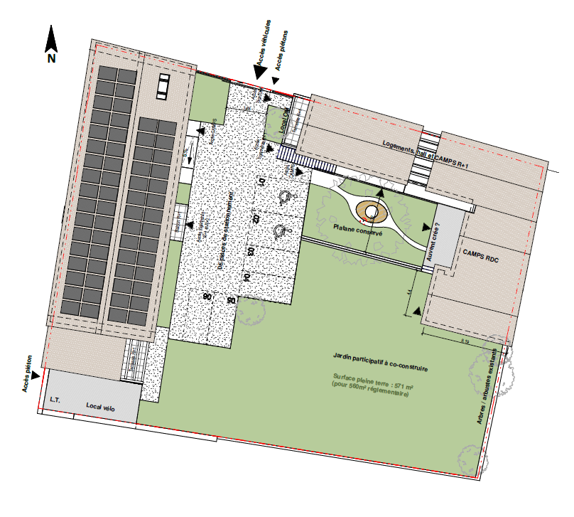 Plan masse 2 BELLEVILLE
